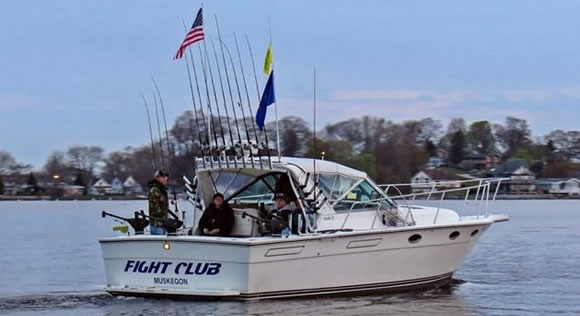 Lake Michigan Fishing Charter Great Lakes Guide Service